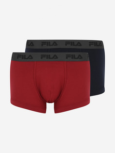 Трусы мужские FILA, 2 штуки, Красный