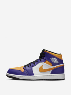 Кеды мужские Nike Air Jordan 1 Mid, Синий