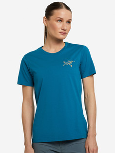 Футболка женская Arcteryx Bird Emblem, Синий