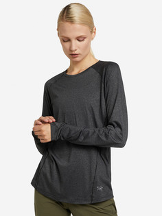 Лонгслив женский Arcteryx Tolu, Черный