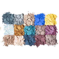 Палетка теней INFLUENCE BEAUTY MARS из 15 оттенков, высокопигментированная текстура, идеальна для экспериментов с макияжем, 11г