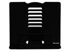 Подставка для книг и учебников Brauberg Black 238057