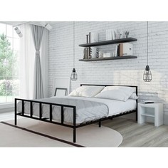 Кровать Аскона Кровать 200x140 Остин черный Askona