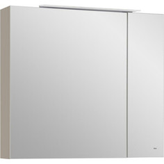 Зеркальный шкаф Roca Oleta 80х70 капучино матовый (A857647515)