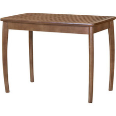 Мебелик Стол обеденный Массив-решетка орех