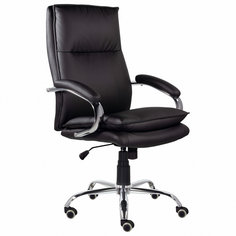 Кресло офисное BRABIX PREMIUM "Cuba EX-542", экокожа, черное, 532549 No Brand