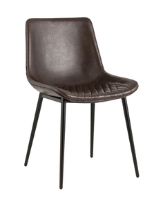 Стул для кухни Деймон Stool Group экокожа коричневый