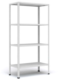 Стеллаж металлический МС-244, 200х100х40 ПАКС