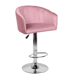 Барный стул Империя стульев МАРК WX-2325 pink, хром/розовый