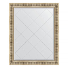 Зеркало с гравировкой в раме 98x123см Evoform BY 4368 серебряный акведук