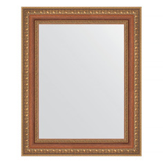 Зеркало в раме 42x52см Evoform BY 3011 бронзовые бусы на дереве