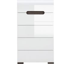 Комод Black Red White Ацтека КОМ 5S/10/6 белый глянцевый