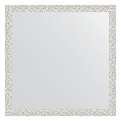 Зеркало в раме 72x72см Evoform BY 3226 чеканка белая