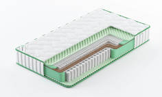 Матрас Clever HybridWave Hard 125x186