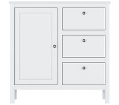 Комод Black Red White Хельга KOM1D3S/95 белый