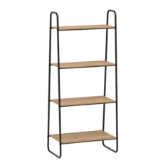 Металлический стеллаж ЗМИ Скандинавия 24 ЗМИСТСП24Ч, 65x38x147 см