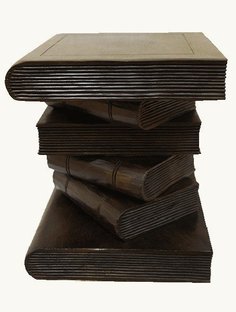 Подставка из дерева "Книги", h=41см No Brand