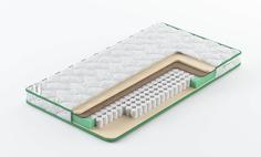 Матрас анатомический пружинный Clever Bio 90х140х13