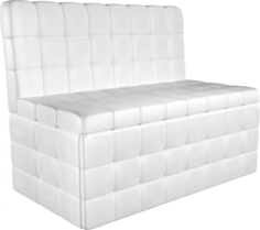 Кухонный диван ВоБаза Темпо, размер 102х56х80, белый