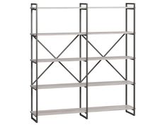 Стеллаж Мальборк 160 Смоук лофт Loftyhome