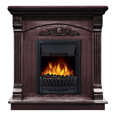 Электрокамин с очагом 2D Electrolux Barocco Classic Венге с очагом EFP/P-1020LS