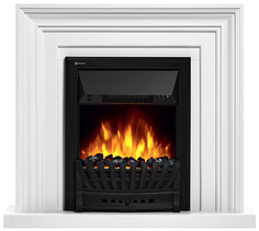 Электрокамин с очагом 2D Electrolux Stretto Classic белый с очагом EFP/P-1020LS