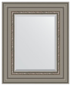 Зеркало в раме 47x57см Evoform BY 1369 римское серебро
