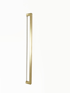 Ручка мебельная металл прямая фурнитура для шкафа комода Infinita Home RmG32 золото