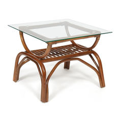 Столик кофейный TetChair VENICE 53x46x45 см, coco brown (коричневый кокос)