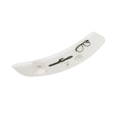 Металлическая полка настенная для гостиной, спальни, детской, офиса 78х4х19см белая 1шт. Tempache