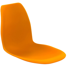 Стул для столовых EL_SHT-ST29/S130 HD пластик оранжевый/черный муар Sheffilton