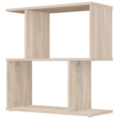 Стеллаж Polini Home Smart фигурный 2 секции, дуб