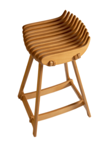 Барный стул Playwoods из дерева Сандал мини