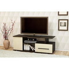 ТВ-тумба Лидер-4, 1200х420х450, Венге/Белфорт No Brand