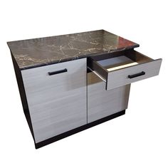 Кухонный шкаф Мальва н1000-1я, стол разделочный, с ящиком, со столешницей, венге-лоредо ERA