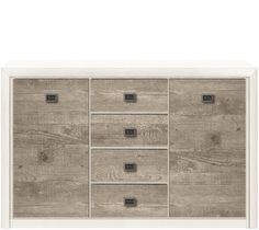 Комод Black Red White Коен КОМ2D4S ясень снежный