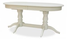 Кухонный стол Leset Стол обеденный Каролина 1Р 150-200х84х76 см слоновая кость