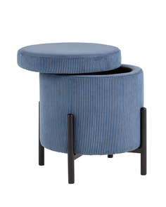 Пуф Дали велюр бледно-синий Stool Group