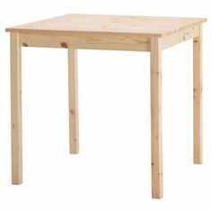 Стол обеденный INGA 75х75см из массива сосны Ikea