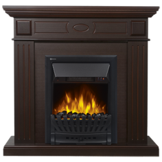 Электрокамин Electrolux Bianco Classic Темный дуб с очагом 2D Classic EFP/P - 1020LS