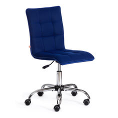 Кресло TetChair ZERO ткань/кож/зам, синий, TW10/36-39