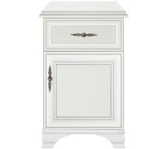 Тумба МебельГолд Кентаки S320-KOM1D1S/P белый