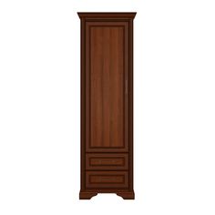 Шкаф Black Red White Стилиус B169-REG1D2S (Орех донской)