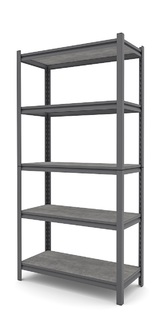 Металлический стеллаж EVEREST STBC40/120/200/5, 120x40x200 см Эверест