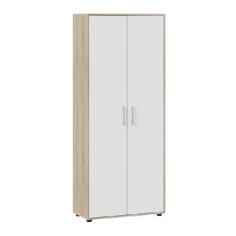 Шкаф комбинированный ТриЯ Витра тип 1 221053 Дуб сонома Белый ясень Triya