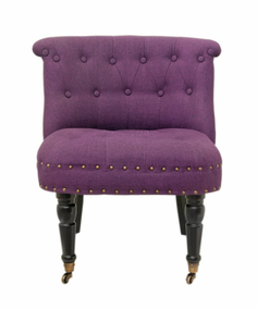 Низкие кресла для дома Aviana purple Mak Interior