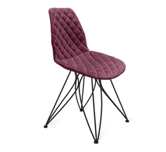Стул Sheffilton SHT-ST29-C12/S113 185842, ежевичное вино/черный муар