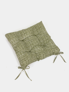 Подушка на стул Lizzy Home 35х35 см цв.зеленый