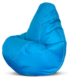 Чехол для кресла мешка XXXL PUFLOVE внешний , оксфорд, голубой