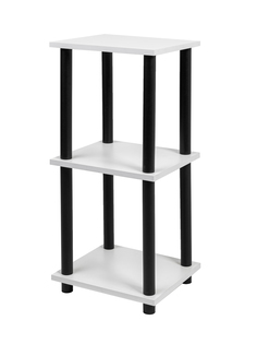 Этажерка деревянная GASTRORAG 0770/3 белый, 3 полки, 34x30x77